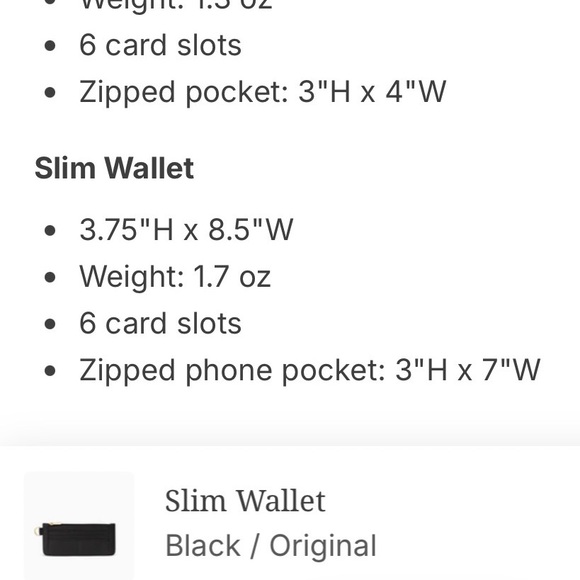 Canvelle Purple Card Holder Long Wallet slim - Picture 5 of 5